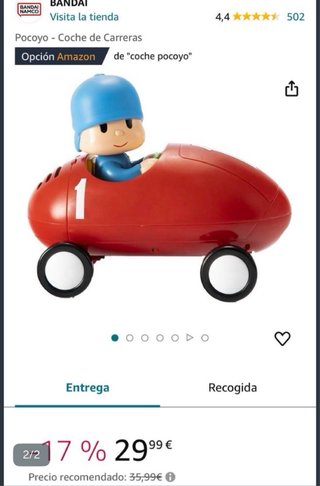 Coche Pocoyó + Peluches Varios