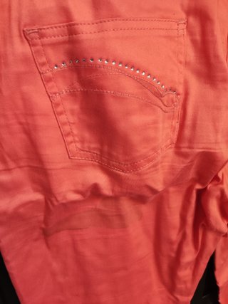 Pantaloni dritti Conbipel rosa