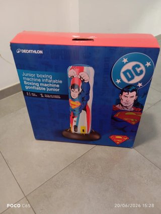 Saco de boxeo hinchable Superman