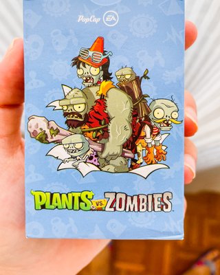 Carte da gioco Plants vs Zombies poker card game