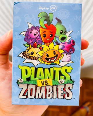 Carte da gioco Plants vs Zombies poker card game