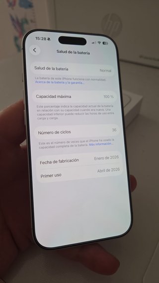 iPhone 17 256GB Blanco - Batería 100%