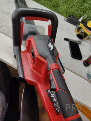 Cortasetos con batería con mango giratorio - Einhell