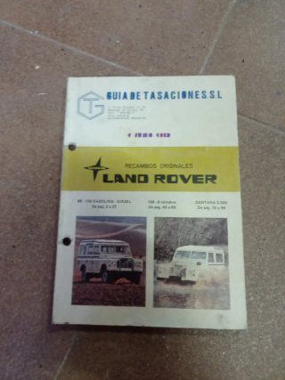 Manual Formación Técnica Land Rover Suzuki Santana