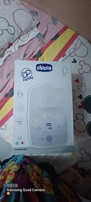 Esterilizador Chicco 5 biberones eléctrico