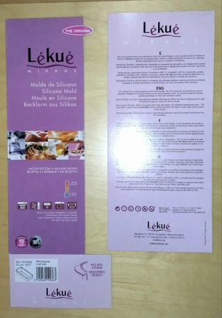 Pack Silicona Lékué (Muffins+Cake)+6 Lazos atar