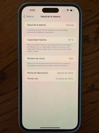 iPhone 15 Pro Max 256GB Titanium natural