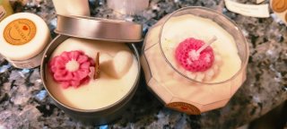 Cesta Regalo Cosmética y Velas, buen regalo mamá❤️