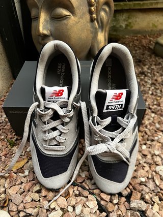 Zapatillas New Balance 997H Gris/Rojo Nuevas