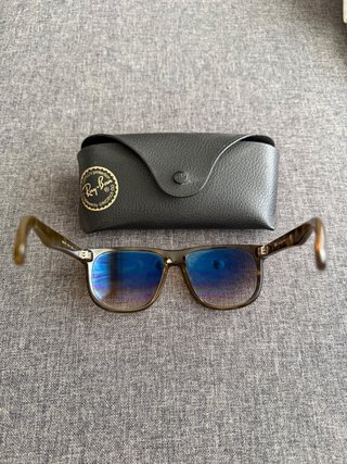 Occhiali da sole Ray-Ban marroni e neri