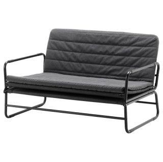 Sofá Cama Ikea HAMMARN Negro/Gris.