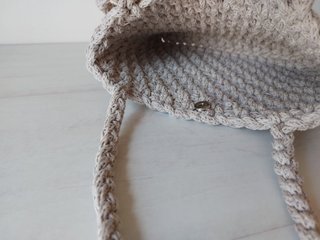 Bolso crochet baguette nuevo