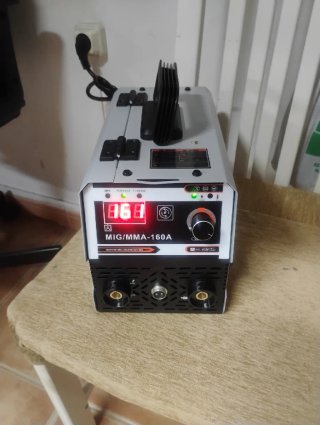 Soldador Hilo y Electrodo MIG/MMA-160A