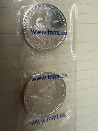 Moneda Plata 60€ España 2026