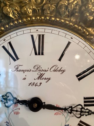 Reloj de pie MOREZ año 1843