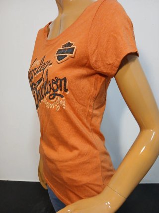 Camiseta Harley-Davidson Naranja