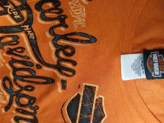 Camiseta Harley-Davidson Naranja