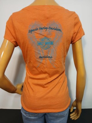 Camiseta Harley-Davidson Naranja