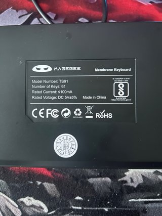 Teclado y Ratón RGB Gaming