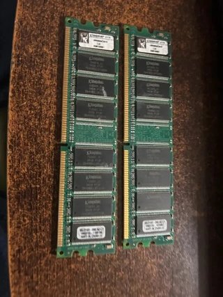 2x Kingston 1GB DDR400 RAM