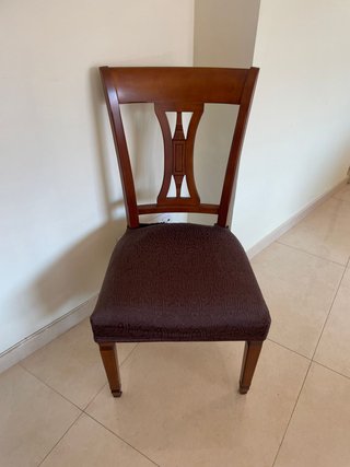 Silla de comedor de madera