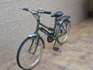 Bicicleta Paseo infantil Verde