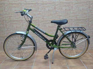 Bicicleta Paseo infantil Verde