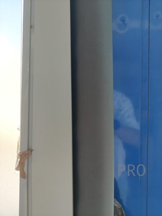 Toldo vertical extensible enrollable -