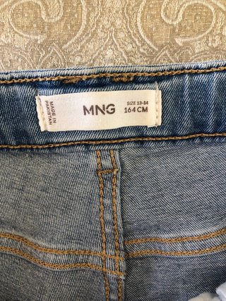 Pantalón corto vaquero Mango niña T.XL