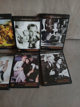 Lote 6 DVD Obras Maestras del Cine