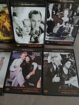 Lote 6 DVD Obras Maestras del Cine