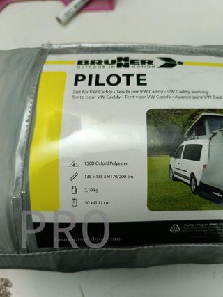 Brunner Camping Accessories Heckzelt Piloto Unisex