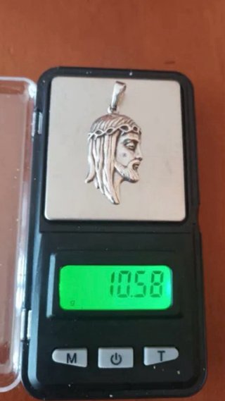 Colgante Cabeza Cristo Plata