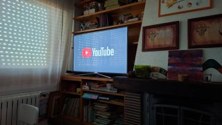 Smart TV Samsung 50 Negro/Plata