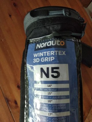 Cadenas para nieve wintertex Norauto. N5.