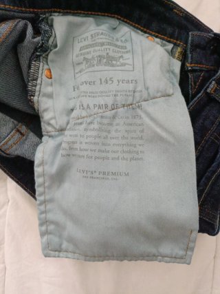 Pantalón Levis Skinny Taper W32 L32