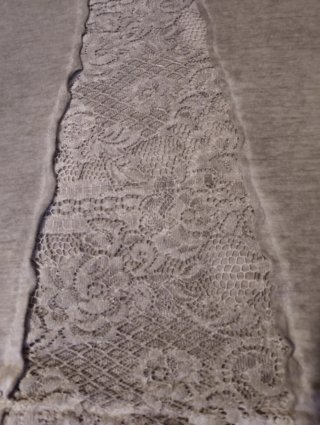 Casacca Smanicata Grigia con Cintura