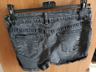 Pantaloncini donna neri/grigi