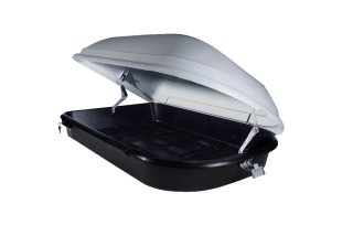 Cofre de techo 320 litros para coche. Multimarca.