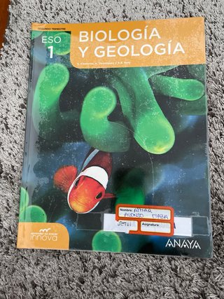 Biología y geología, ESO 1 y ESO3