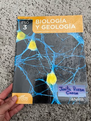 Biología y geología, ESO 1 y ESO3