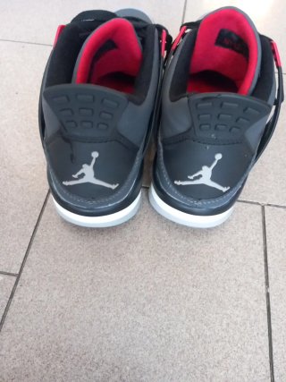 Scarpe Jordan Grigie Rosse Tg 41