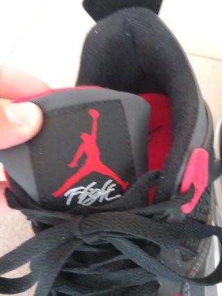 Scarpe Jordan Grigie Rosse Tg 41