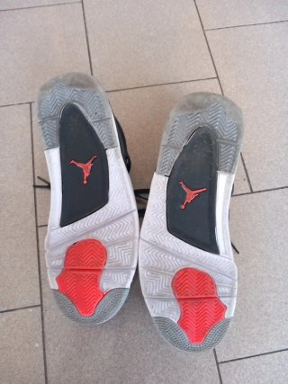 Scarpe Jordan Grigie Rosse Tg 41