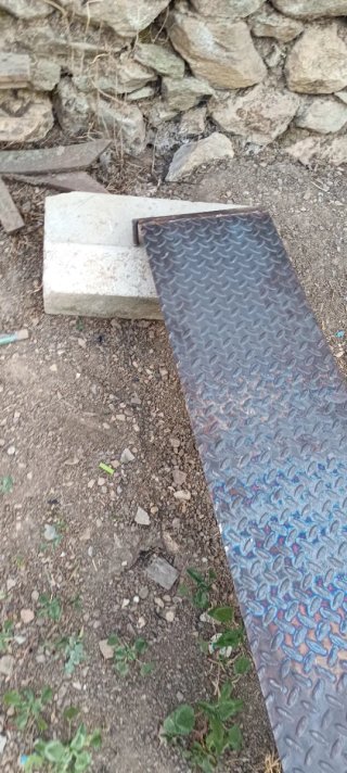 Rampa metálica para motos