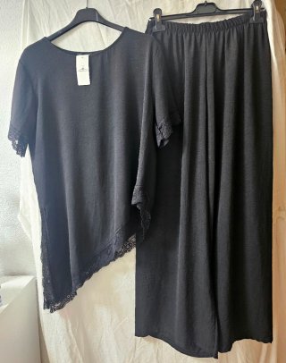 Conjunto italiano 2 piezas negro