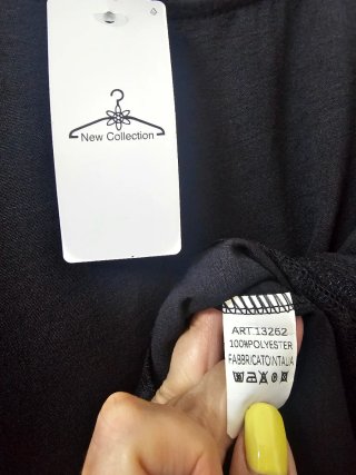 Conjunto italiano 2 piezas negro