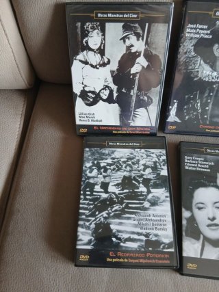 6 DVD Obras Maestras del Cine