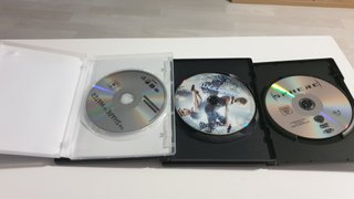 Lote 3 DVD: La Forma del Agua, Insurgente, Sphere