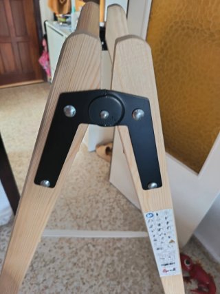 Escalera de pintor de madera